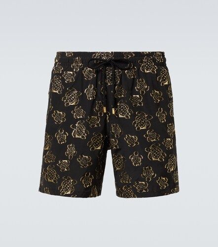Jacquard embroidered swim trunks - Vilebrequin - Modalova