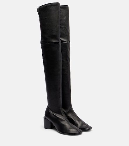 Botas mosqueteras de piel - Jil Sander - Modalova