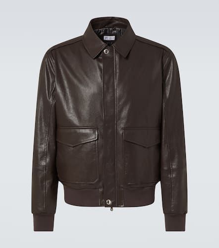 Brunello Cucinelli Leather blouson - Brunello Cucinelli - Modalova