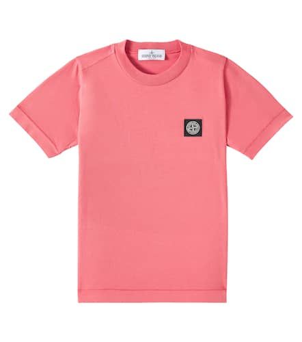 Compass cotton T-shirt - Stone Island Junior - Modalova