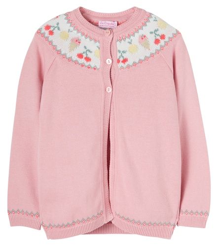 Cárdigan Helado de algodón en intarsia - La Coqueta - Modalova