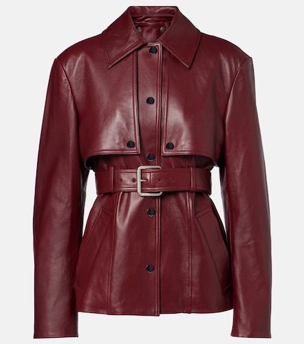 Sportmax Lederjacke Stenzone - Sportmax - Modalova