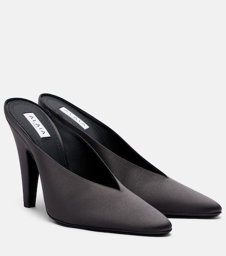 Alaia Cone satin mules - Alaia - Modalova