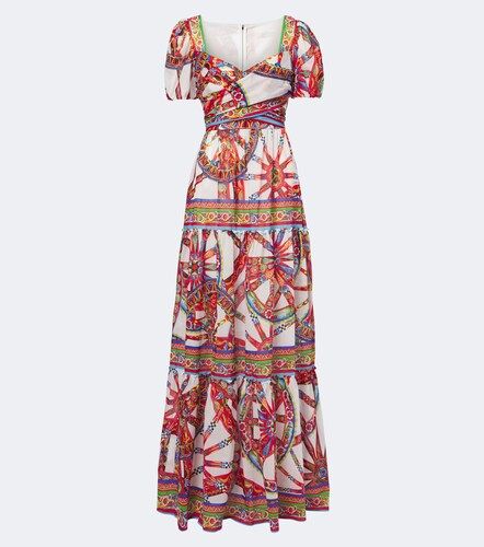 Vestido largo Carretto de algodón - Dolce&Gabbana - Modalova