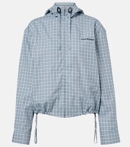 Checked technical jacket - Acne Studios - Modalova