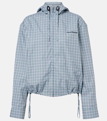 Chaqueta de algodón a cuadros - Acne Studios - Modalova