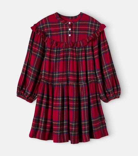 Vestido Cibbe a cuadros con volantes - Molo - Modalova