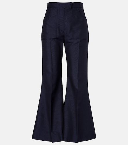 Wool and mohair flared pants - Valentino Garavani - Modalova