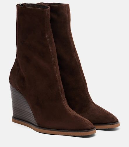 Botines con cuña Saint Honoré 85 de ante - Aquazzura - Modalova