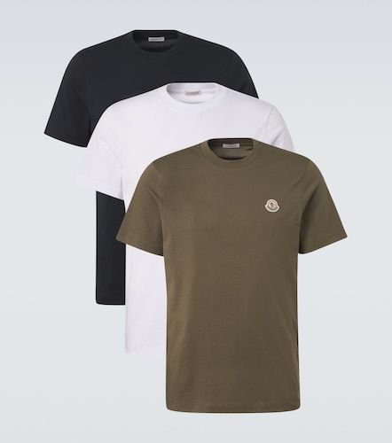 Set de 3 camisetas de jersey de algodón - Moncler - Modalova