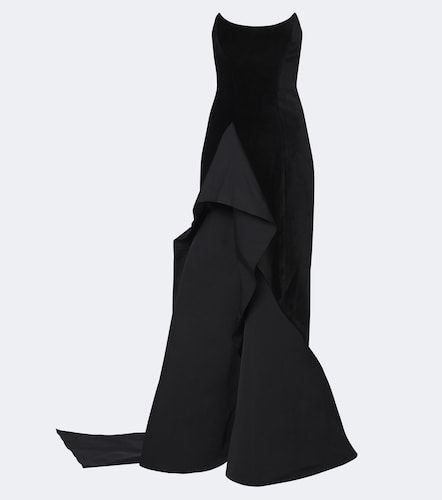 Bustier-Robe Fianne aus Samt und Faille - Safiyaa - Modalova