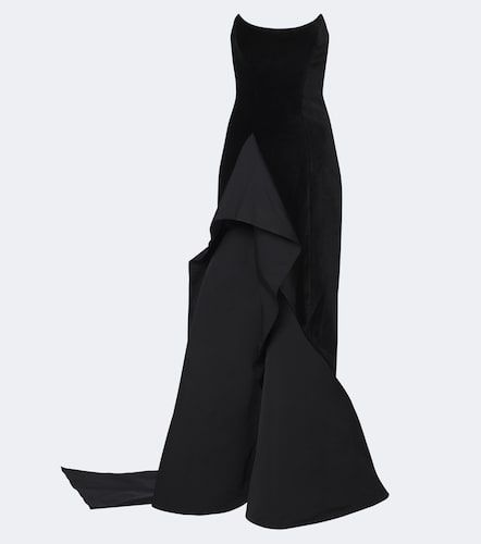 Bustier-Robe Fianne aus Samt und Faille - Safiyaa - Modalova