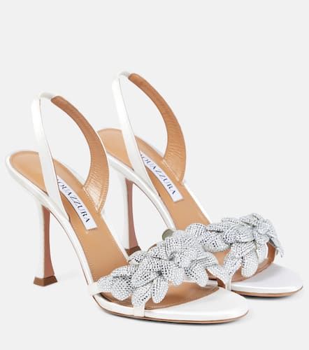 Slingback-Sandalen Galactic Flower 95 - Aquazzura - Modalova