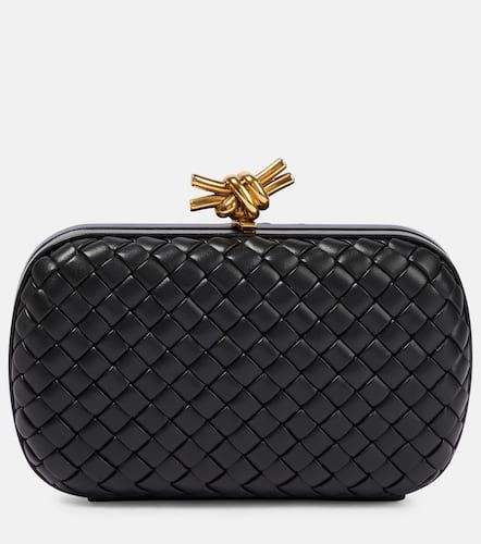 Clutch Knot in pelle intrecciata - Bottega Veneta - Modalova