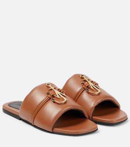 JW Anderson Anchor leather sandals - JW Anderson - Modalova