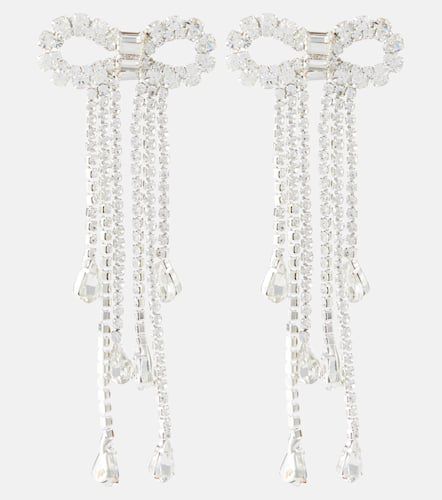 Mariella crystal-embellished drop earrings - Rebecca Vallance - Modalova