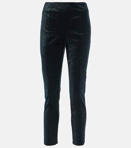 Honolulu velvet slim pants - Veronica Beard - Modalova