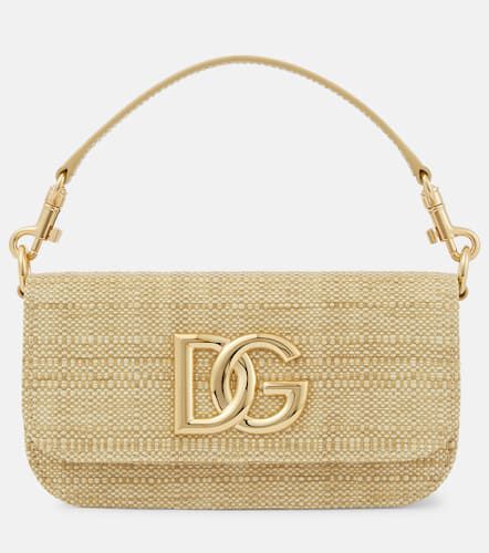 Raffia shoulder bag - Dolce&Gabbana - Modalova
