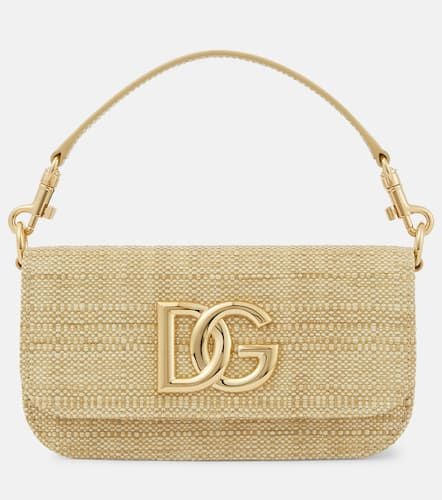 Raffia shoulder bag - Dolce&Gabbana - Modalova