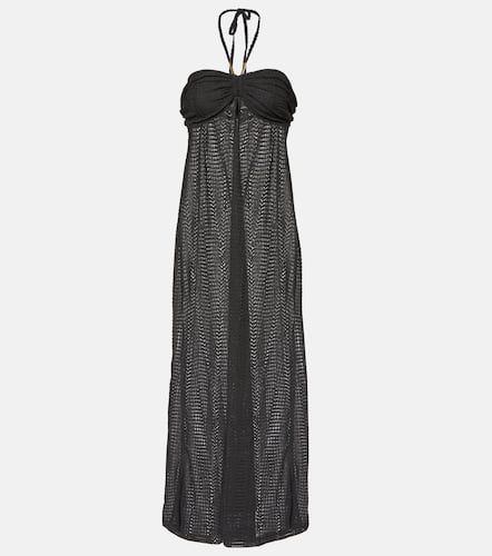 Mila halterneck knit maxi dress - Melissa Odabash - Modalova