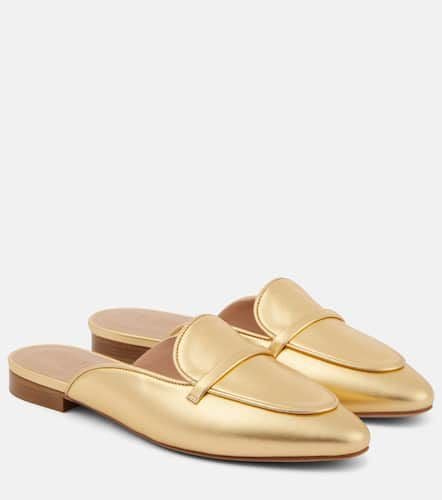 Berto metallic leather mules - Malone Souliers - Modalova