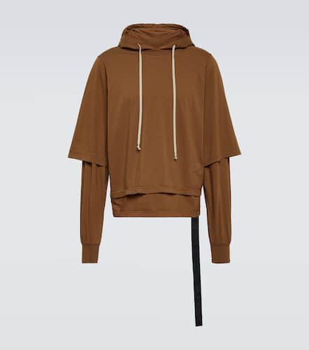 Cotton jersey hoodie - DRKSHDW by Rick Owens - Modalova