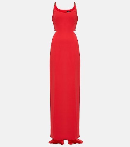 Abito lungo Medusa '95 in seta - Versace - Modalova