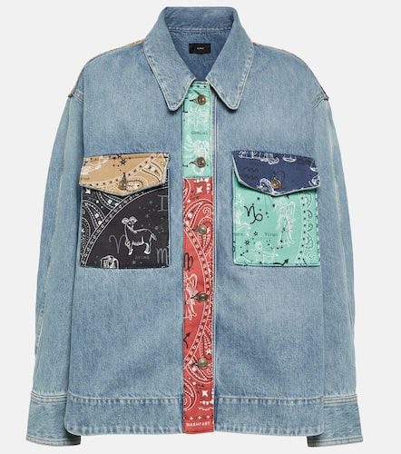 The Twelve Signs denim overshirt - Alanui - Modalova