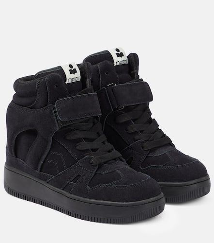 Ellyn suede high-top sneakers - Isabel Marant - Modalova