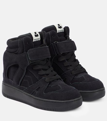 High-Top Sneakers Ellyn aus Veloursleder - Isabel Marant - Modalova