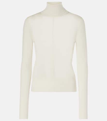 ChloÃ© Semi-sheer wool turtleneck top - Chloe - Modalova