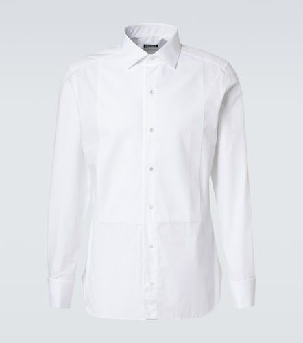 Zegna Camicia da smoking in cotone - Zegna - Modalova