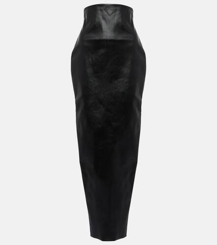 Coated cotton-blend maxi skirt - Rick Owens - Modalova