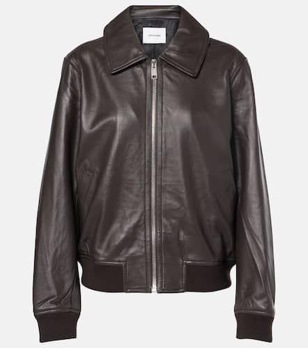 Yves Salomon Leather bomber jacket - Yves Salomon - Modalova