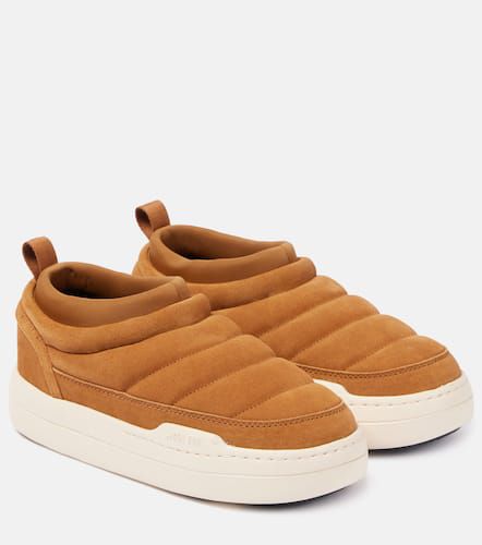 Park Soft suede slip-on shoes - Moon Boot - Modalova