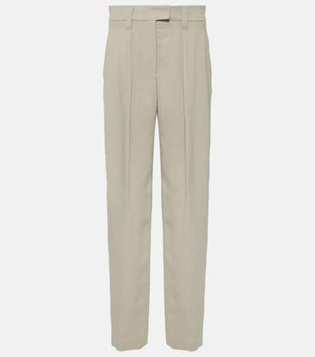 Twill wide-leg pants - Brunello Cucinelli - Modalova