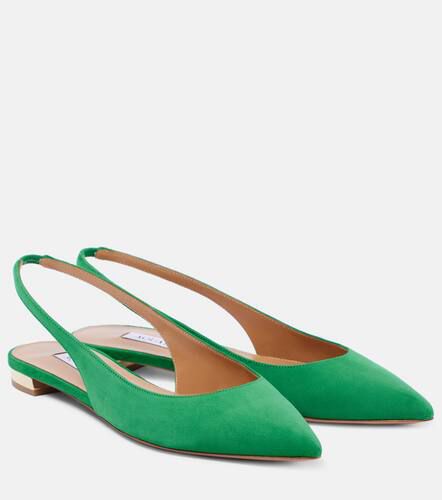 Purist suede slingback flats - Aquazzura - Modalova