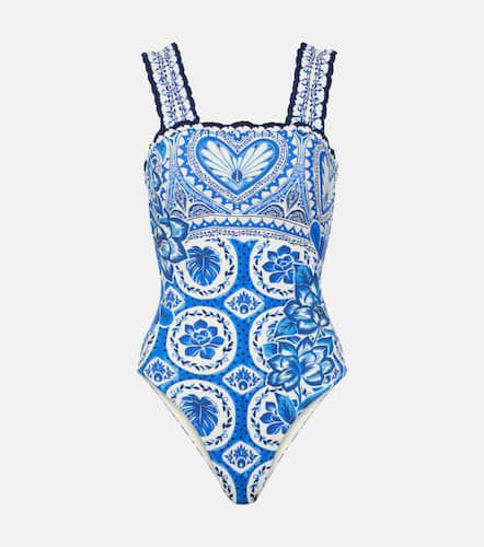 Tile Dream printed swimsuit - Farm Rio - Modalova