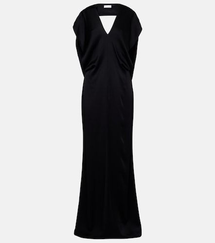 Open-back satin maxi dress - Stella McCartney - Modalova