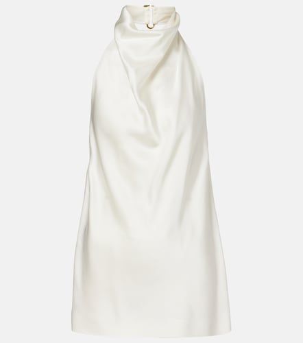 Top de satén con cuello halter - Stella McCartney - Modalova