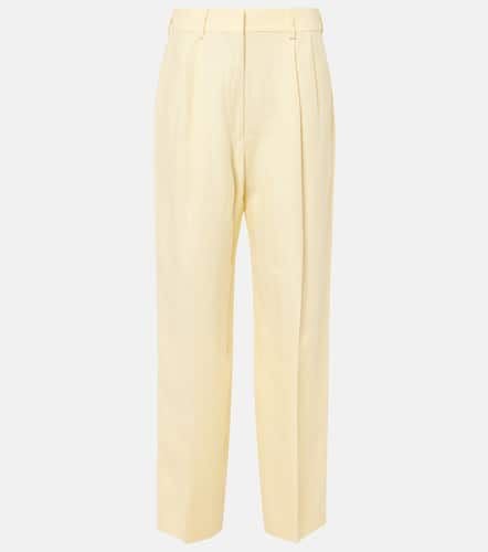 BlazÃ© Milano Clarity Fox linen straight pants - Blaze Milano - Modalova