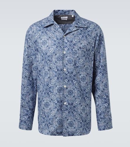 Paisley cotton shirt - Brunello Cucinelli - Modalova