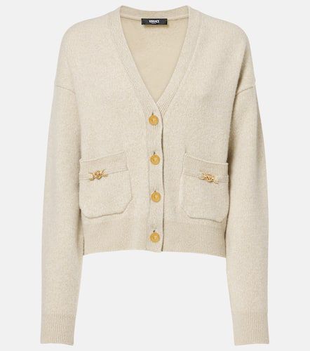 Versace Wool and cashmere cardigan - Versace - Modalova