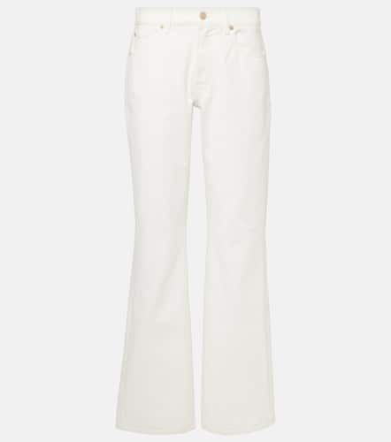 Tess cotton and hemp straight pants - 7 For All Mankind - Modalova