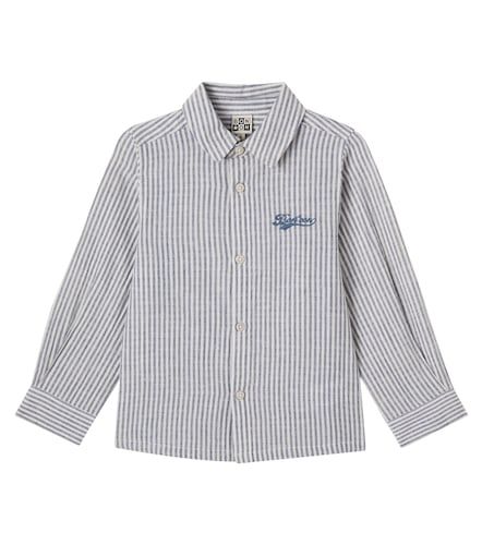 Camisa Nathan de algodón y lino a rayas - Bonton - Modalova