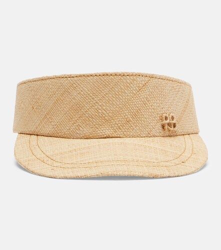 Cotton-lined straw hat - Ruslan Baginskiy - Modalova