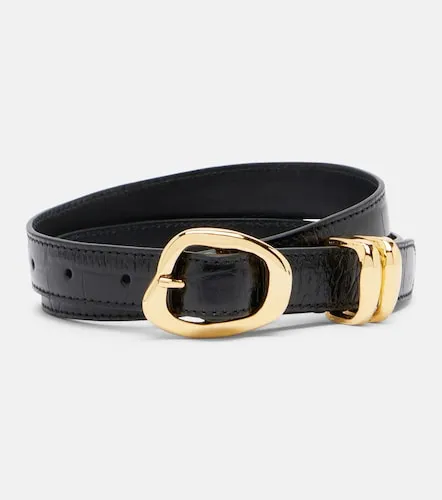 Tugela croc-effect leather belt - Amanu - Modalova