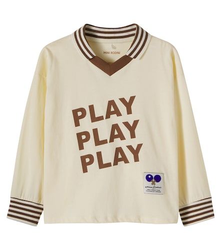 Camiseta Play de jersey de algodón estampada - Mini Rodini - Modalova
