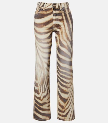 Jeans rectos Stovepipe estampados - 7 For All Mankind - Modalova