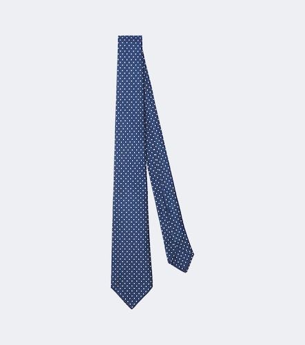 Kiton Corbata de seda con lunares - Kiton - Modalova